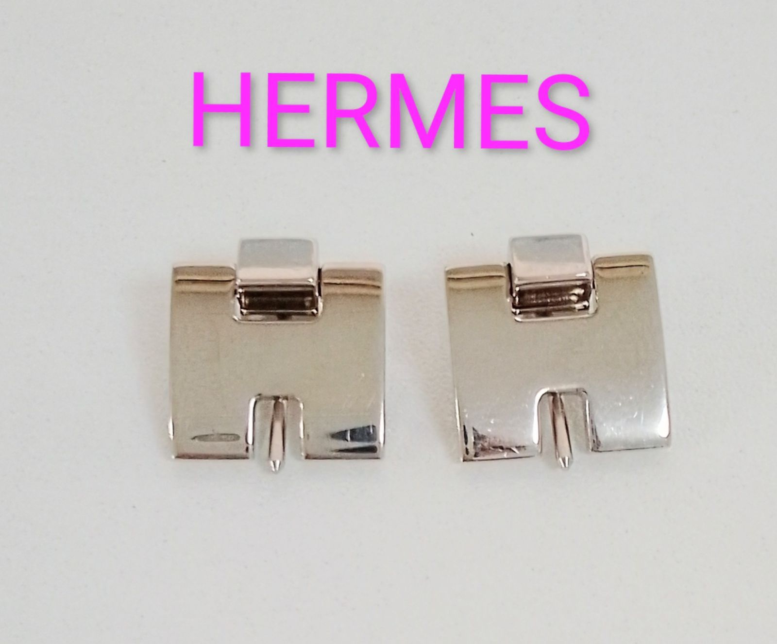 ARN11 エルメス 極美品 アイリーン ピアス Hモチーフ