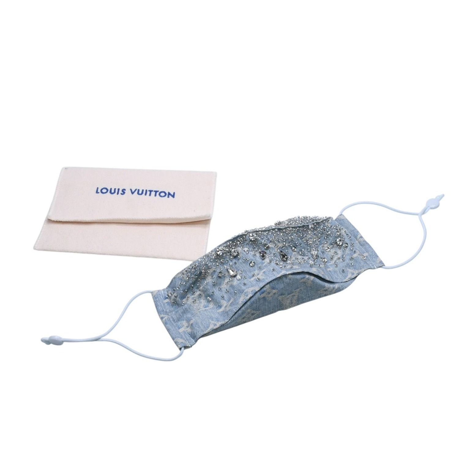 極美品 LOUIS VUITTON ルイヴィトン Crystal クリスタル Mask マスク