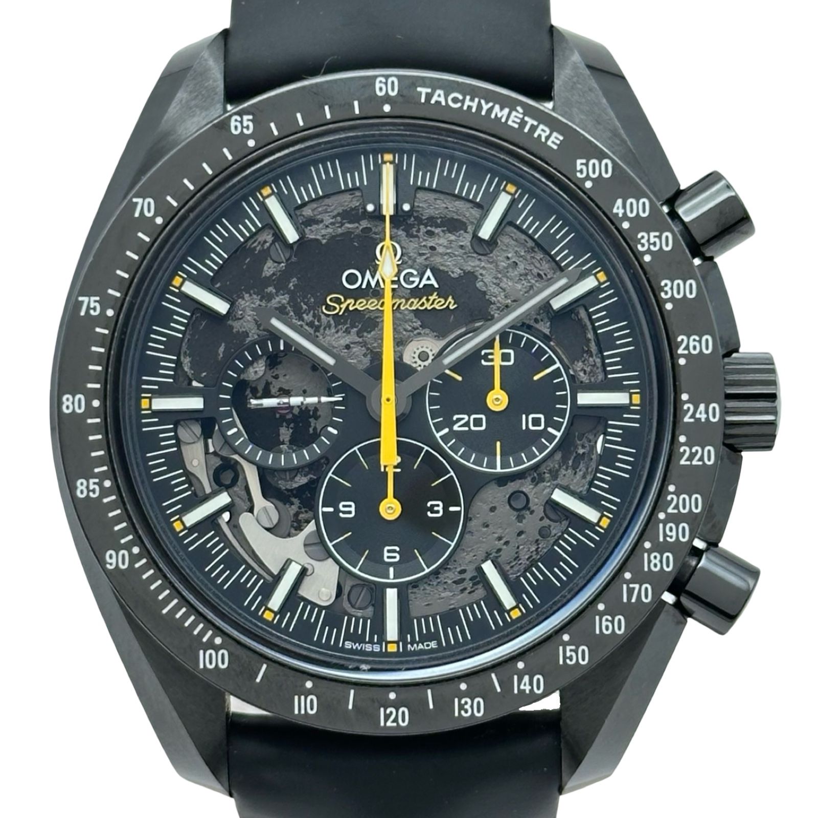 オメガ OMEGA スピードマスター ダークサイド オブ ザ ムーン 310.92.44.50.01.001 ブラック セラミック 自動巻き メンズ 腕時計