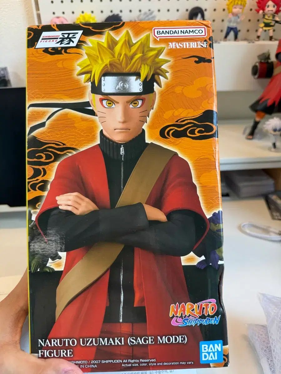 11 5)ボックス少し痛み)一番くじ NARUTO -ナルト- 仙人モード A賞