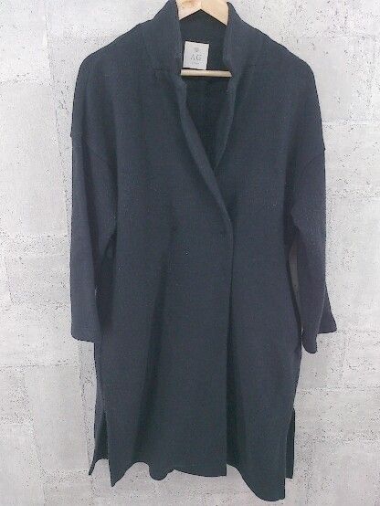 ◇ ag by aquagirl アクアガール 長袖 コート M ネイビー * 1002799792776 【中古】 【1002799792776】