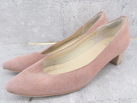 ◇ Odette e Odile オデット エ オディール UNITEDARROWS チャンキー ヒール パンプス 25ｃｍ ピンク系 レディース 【中古】 【1002799750714】 9,718円