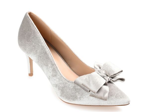 ジュルネ コレクション レディース シューズ パンプス Journee Collection Crystol Pump Grey グレー