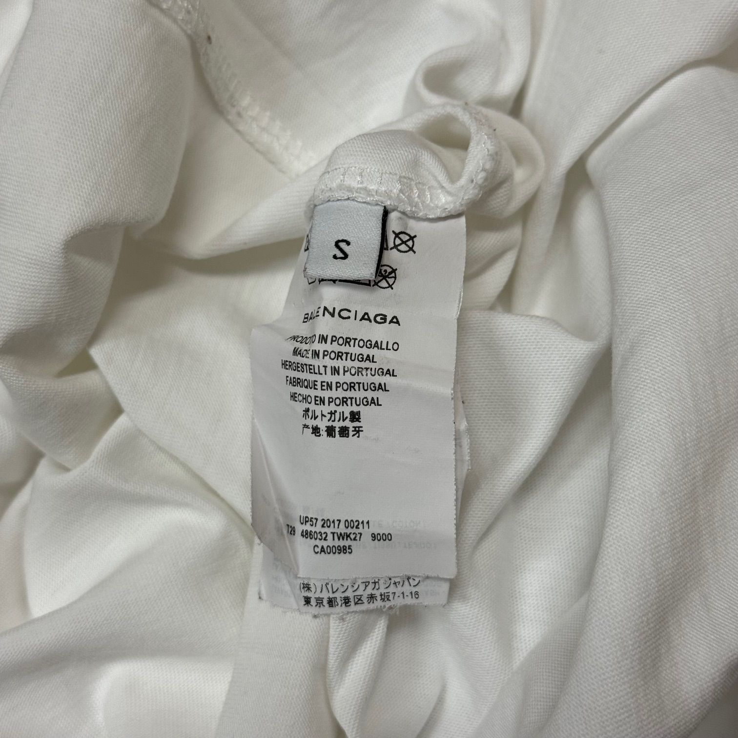 国内正規 BALENCIAGA 18SS KERING T-Shirt ケリングTシャツ 半袖 