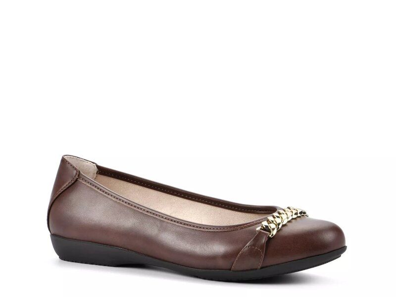 クリフバイホワイトマウンテン レディース シューズ パンプス Cliffs by White Mountain Charmed Ballet Flat Dark Brown ブラウン 13,160円