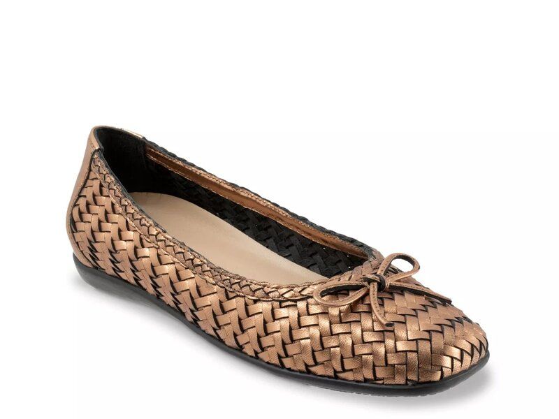 トロッターズ レディース シューズ パンプス Trotters Gillian Ballet Flat Bronze Metallic メタリック
