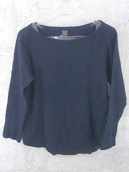 ◇ URBAN RESEARCH DOORS アーバンリサーチ ドアーズ 長袖 カットソー F ネイビー * 1002799826600 【中古】 【1002799826600】