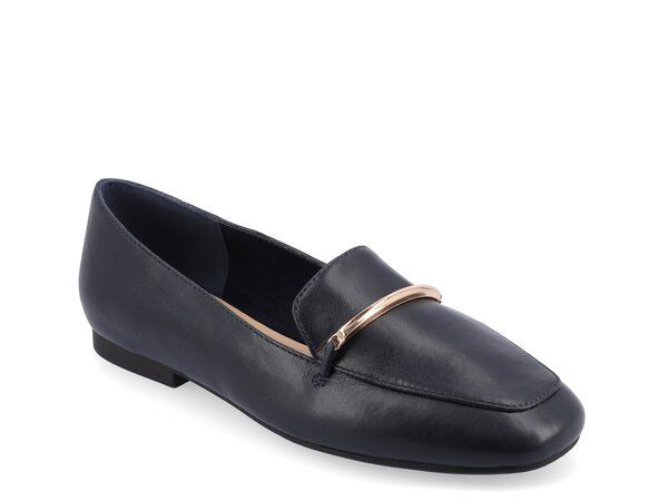 ジュルネ コレクション レディース シューズ スリッポン・ローファー Journee Collection Wrenn Loafer Navy ネイビー