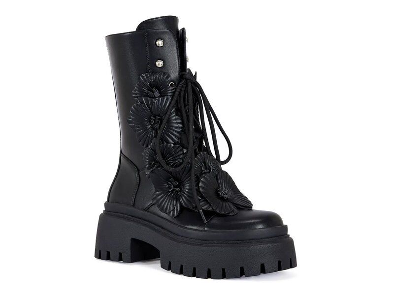 アザレア ワン レディース シューズ ブーツ・レインブーツ Azalea Wang Devoir Bootie Black ブラック