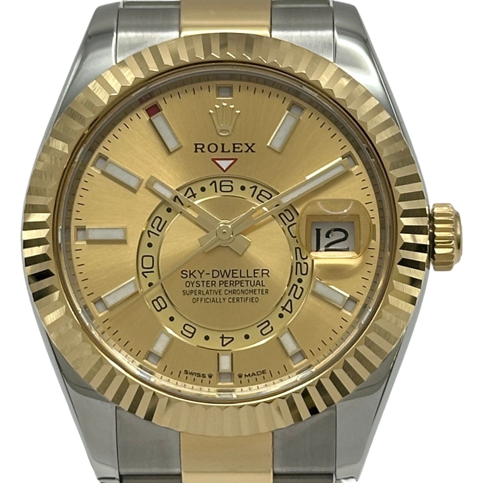 ロレックス ROLEX スカイドゥエラー 336933 ゴールド ゴールド/ステンレススチール 自動巻き メンズ 腕時計