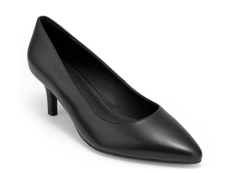 エアロソールズ レディース シューズ パンプス Aerosoles Elil Pump Black Leather ブラック