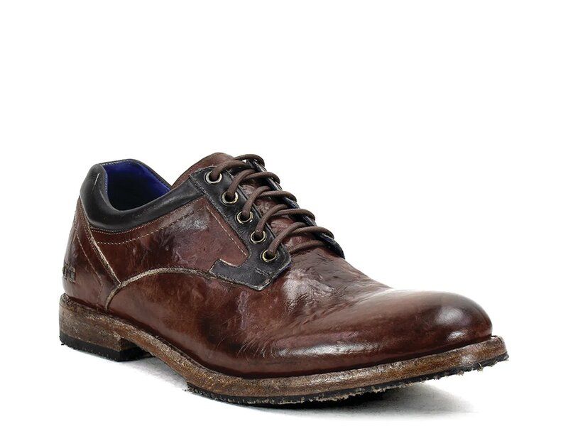 ベッドステュ メンズ シューズ オックスフォード Bed Stu Fierce Oxford Mens BlackTeak Leather ブラック