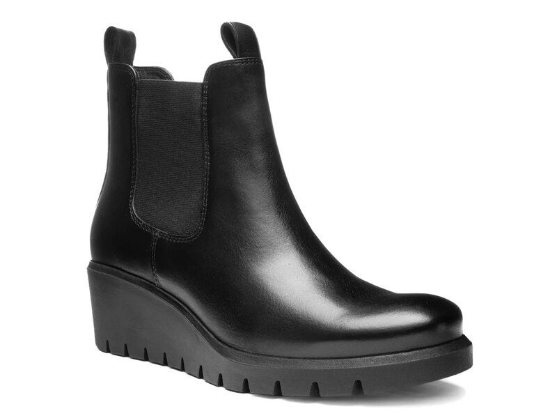 アラ レディース シューズ ブーツ・レインブーツ チェルシーブーツ チェルシー Ara Cascade Wedge Chelsea Boot Black ブラック