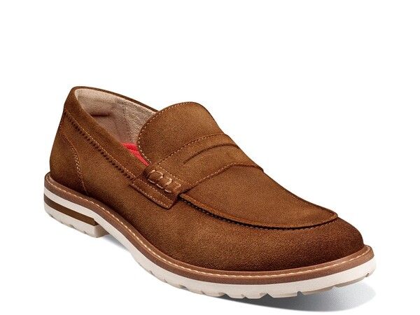 ステイシーアダムス メンズ シューズ スリッポン・ローファー Stacy Adams Hopkins Penny Loafer Cognac