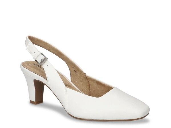 イージーストリート レディース シューズ パンプス Easy Street Ritsa Pump White ホワイト