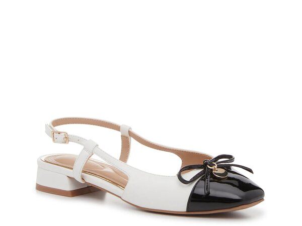 ケリー＆ケイティ レディース シューズ パンプス Kelly Katie Umal Flat WhiteBlack ホワイト