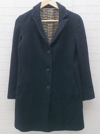 ■ GLOBAL WORK グローバルワーク 長袖 コート M ネイビー * 1002799837880 【中古】 【1002799837880】