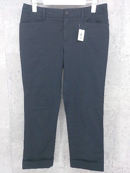 ◇ united arrows tokyo　ユナイテッドアローズ ロールアップ パンツ 38 ネイビー * 1002799837491 【中古】 【1002799837491】