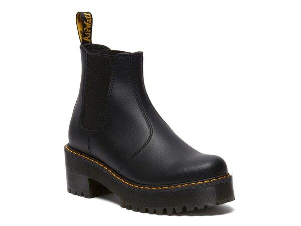 ドクターマーチン レディース シューズ ブーツ・レインブーツ チェルシー ブーツ Dr Martens Sanguine Chelsea Bootie Womens Black ブラック