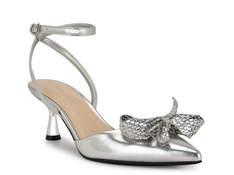 ナインウェスト レディース シューズ サンダル Nine West Raisun Sandal Silver Metallic シルバー