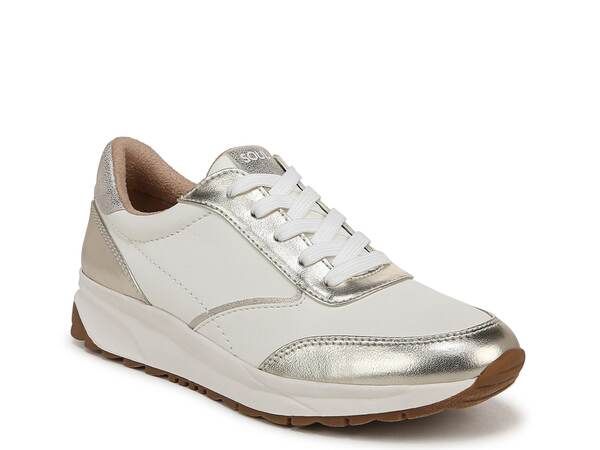 ソウルニュトライザー レディース シューズ スニーカー SOUL Naturalizer Jackson Jogger Sneaker WhiteGold ホワイト
