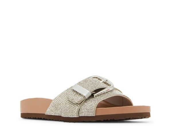 マッデンガール レディース シューズ サンダル Madden Girl Becca Sandal Silver Metallic シルバー