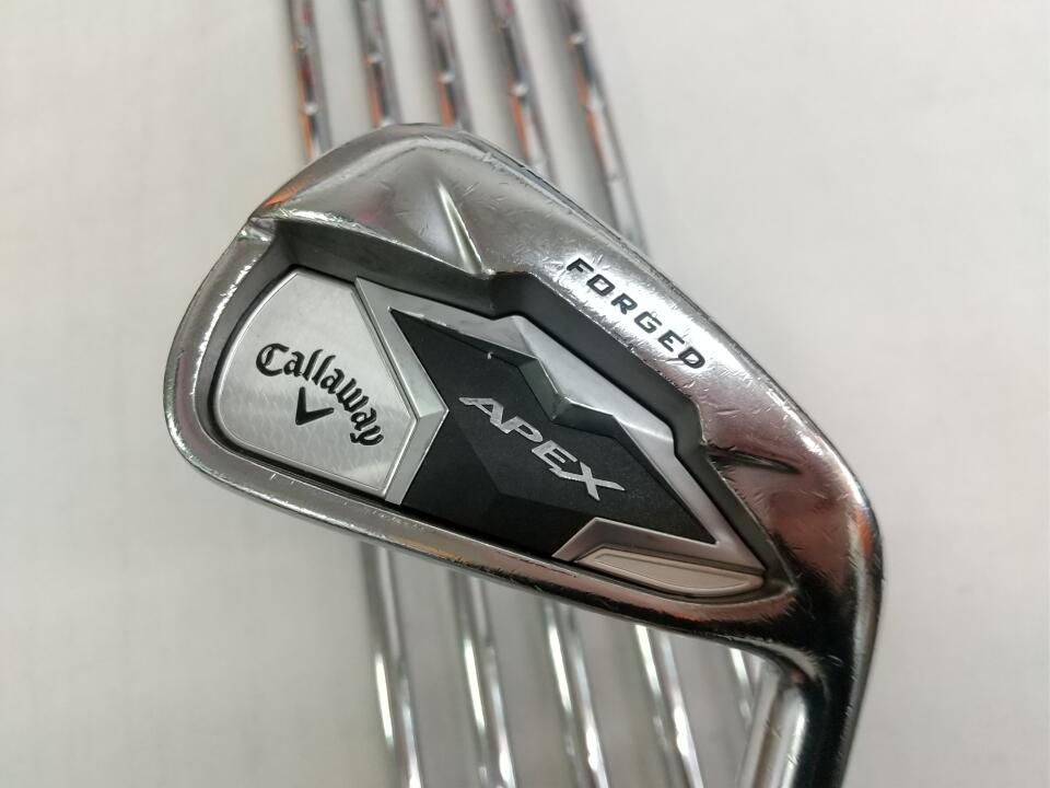 キャロウェイ　APEX 2019　NSプロ MODUS 3 TOUR 105　Sフレックス　アイアンセット　中古　ゴルフドゥ！福山王子店【最短即日発送】