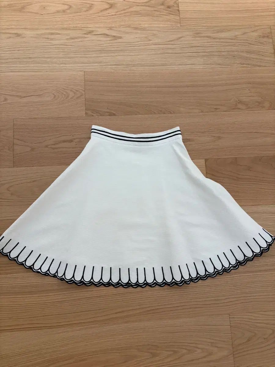 Repetto レペット scallop trim スカート 38 S