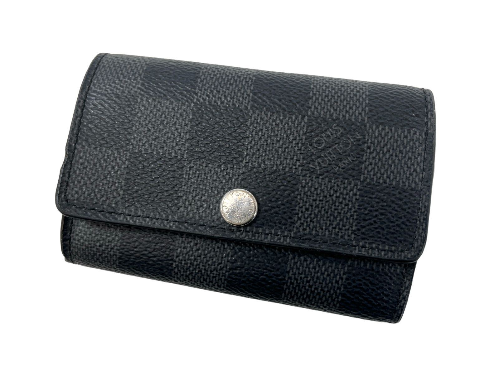 LOUIS VUITTON ルイヴィトン LV ダミエグラフィット ミュルティクレ6 6連キーケース N62662