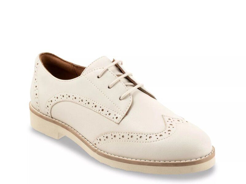 ソフトウォーク レディース シューズ オックスフォード Softwalk Willet Oxford Off White オフホワイト