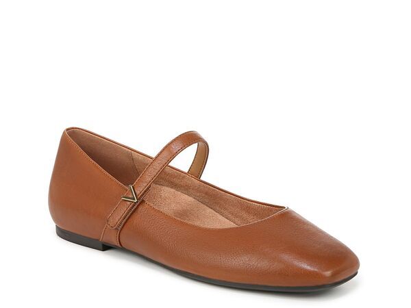 バイオニック レディース シューズ パンプス Vionic Alameda Mary Jane Flat Brown ブラウン