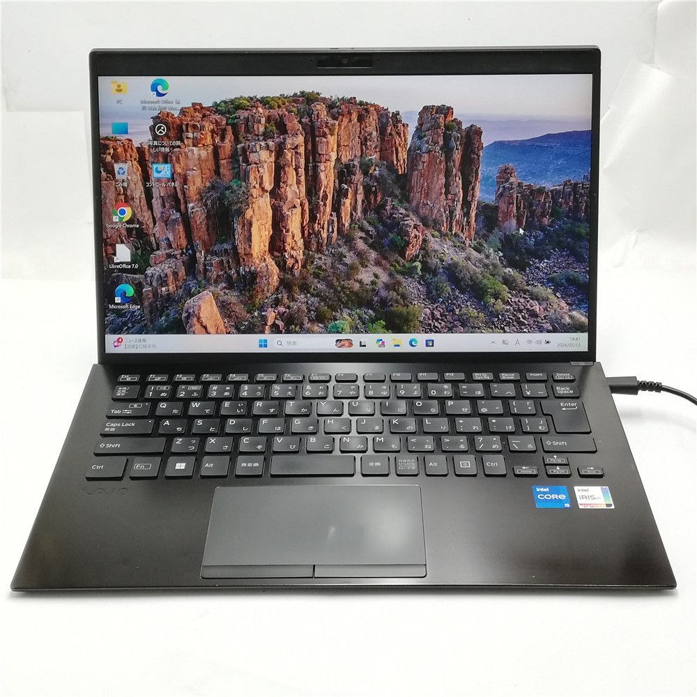 高性能 Wi-Fi有 中古ノートパソコン SONY VAIO VJPK21 Core i5 1135G7 16GB 256GB 高速SSD 無線LAN webカメラ Windows11 Office済 即使用可