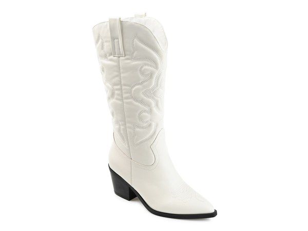 ジュルネ コレクション レディース シューズ ブーツ・レインブーツ Journee Collection Chantry Boot White ホワイト