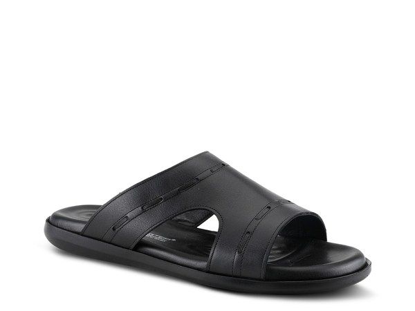 スプリングステップ メンズ シューズ サンダル Spring Step Benn Slide Sandal Black ブラック