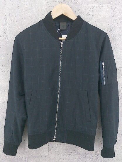 ◇ HARE ハレ 長袖 ジップアップ ジャケット S ブラック # 【1002799930970】