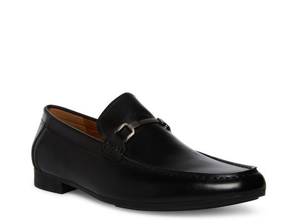 スティーブ マデン メンズ シューズ スリッポン・ローファー Steve Madden Privacy Loafer Black Leather ブラック