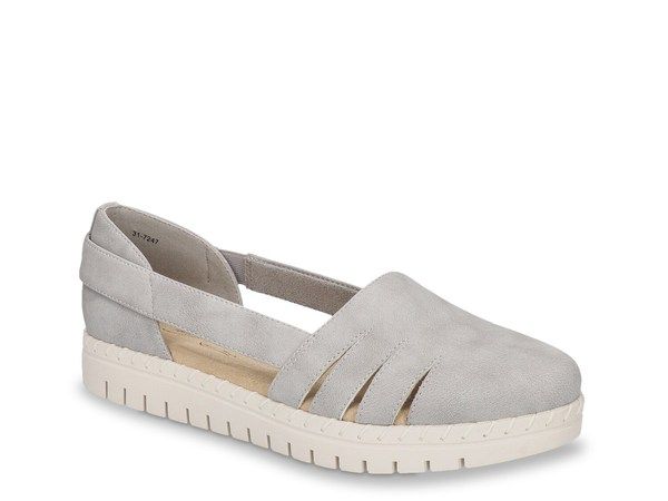イージーストリート レディース シューズ スリッポン・ローファー Easy Street Bugsy SlipOn Grey グレー