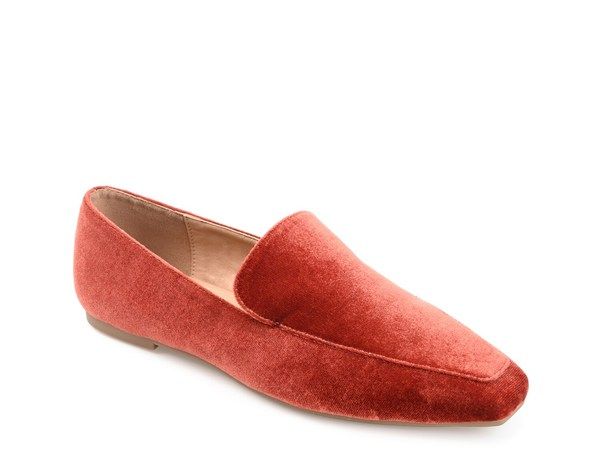 ジュルネ コレクション レディース シューズ スリッポン・ローファー Journee Collection Silas Loafer Red レッド