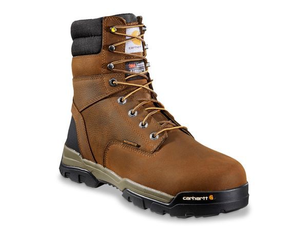 カーハート メンズ シューズ ブーツ・レインブーツ Carhartt Ground Force 8IN Work Boot Dark Brown ブラウン