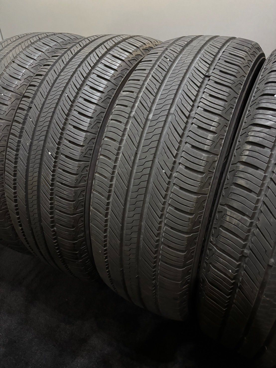 ★225/55R19 YOKOHAMA/GEOLANDAR CV G058 21年製 夏タイヤ サマータイヤ 4本 ヨコハマ ハリアー CX-5 (南8-M161)