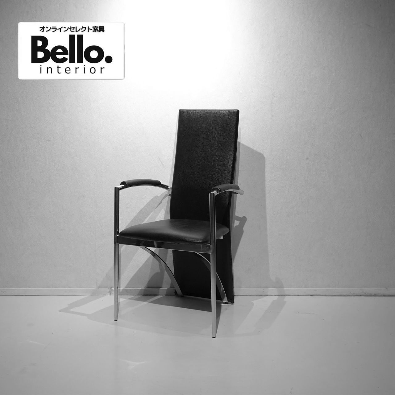リプロダクト Ronald Schmitt ロナルドシュミット パーソナルチェア ラウンジチェア 椅子 チェア ブラック レザー モダン ホテルライク ラグジュアリー