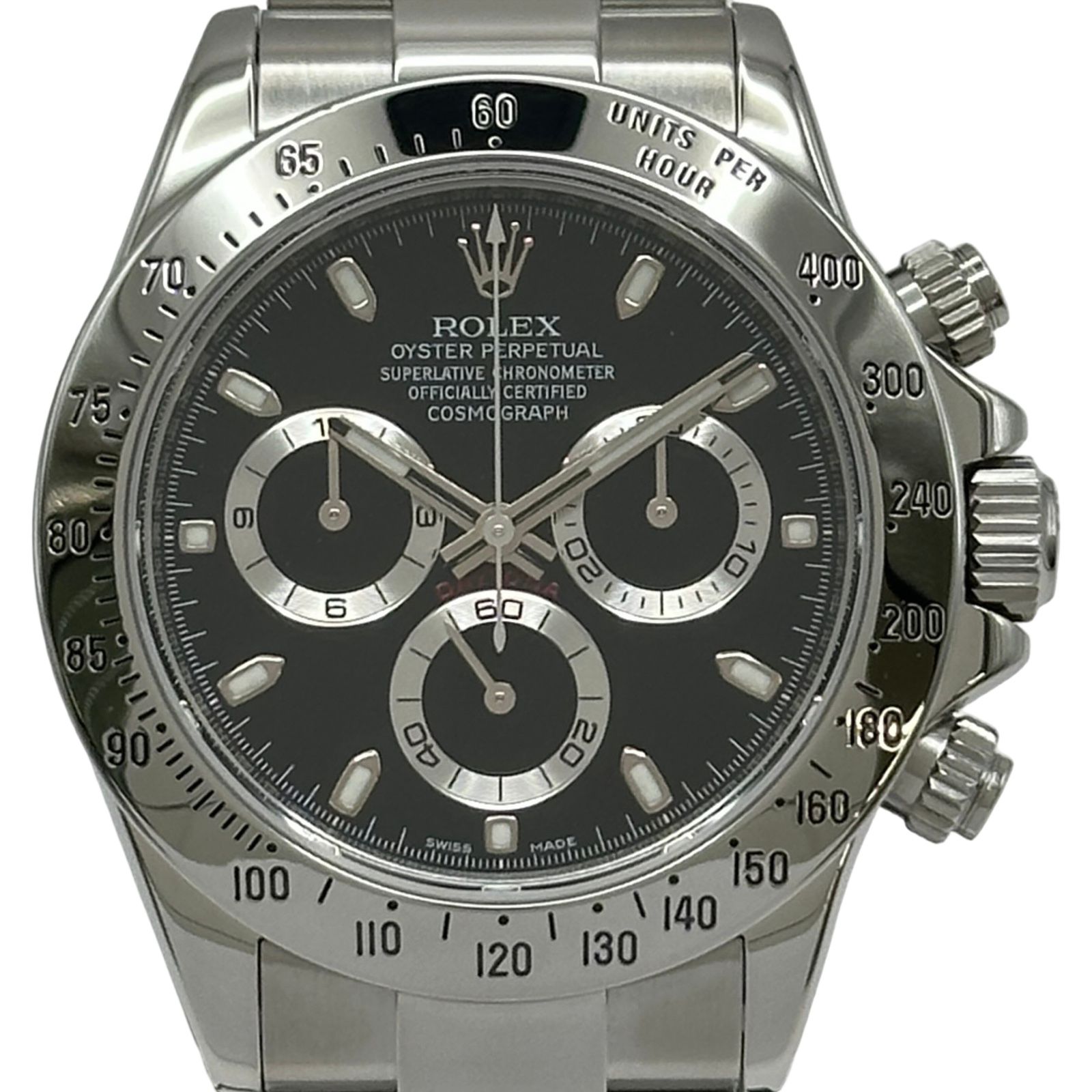 ロレックス ROLEX デイトナ 116520 ブラック ステンレススチール 自動巻き メンズ 腕時計
