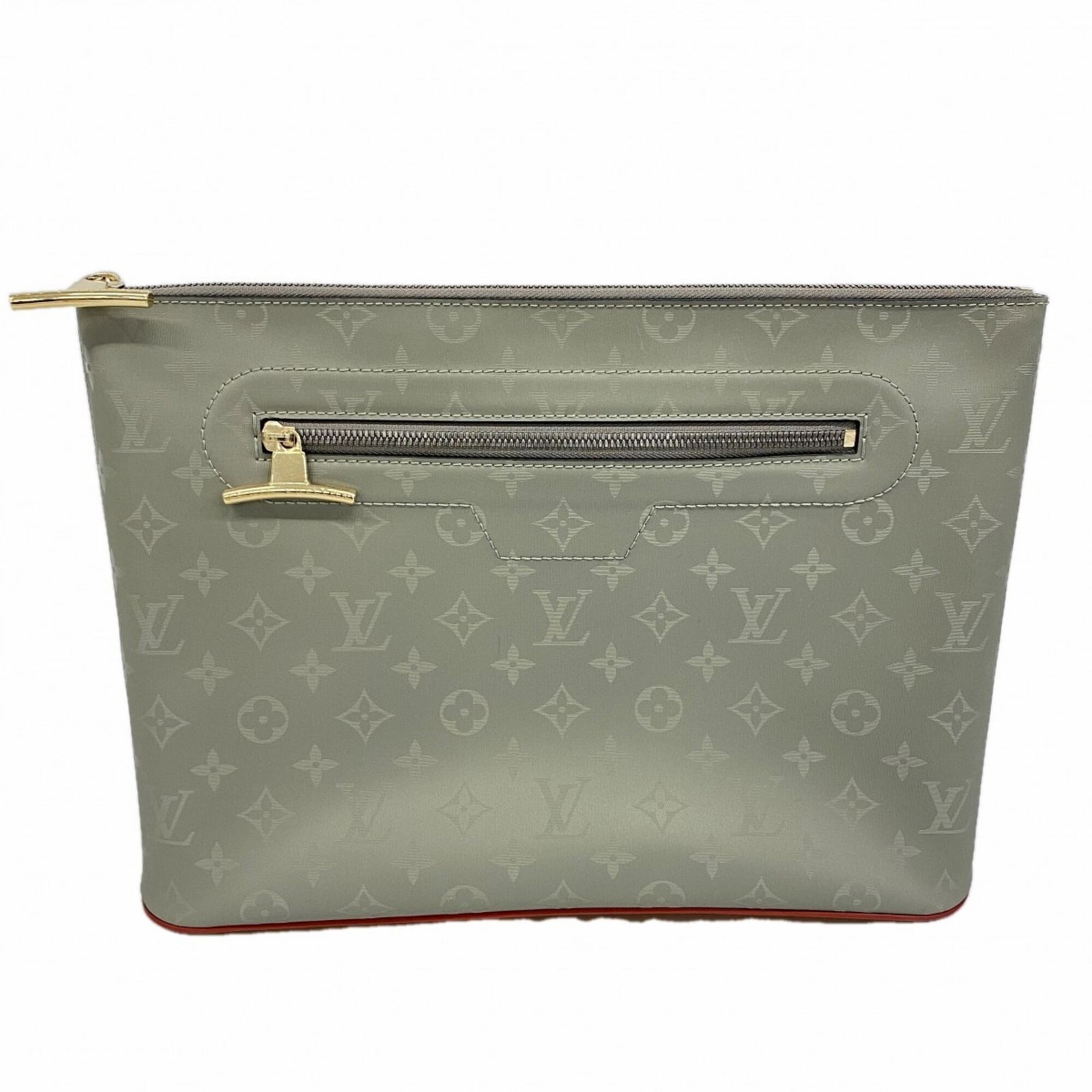 ルイ・ヴィトン(Louis Vuitton) ルイ・ヴィトン クラッチバッグ モノグラム・チタニウム ポシェットコスモス M63240 グレーメンズ P2883823