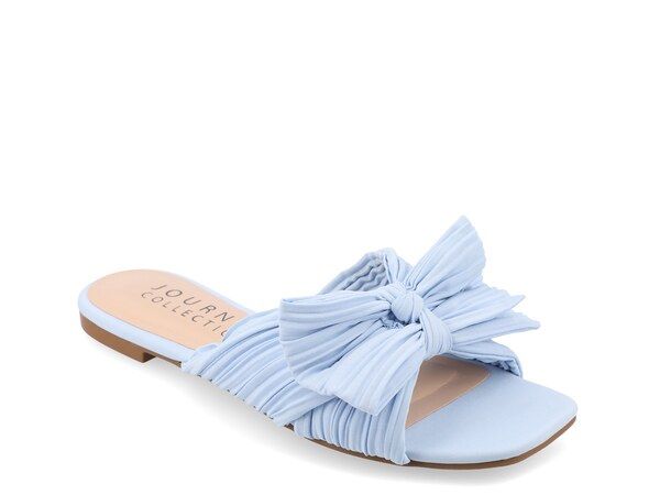 ジュルネ コレクション レディース シューズ サンダル Journee Collection Serlina Slide Sandal Blue ブルー