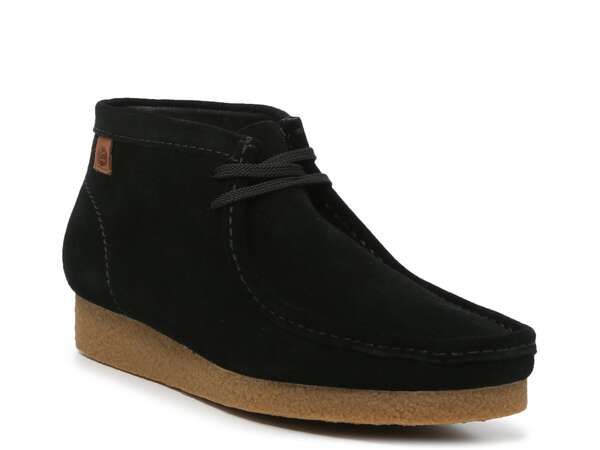 クラークス メンズ シューズ ブーツ・レインブーツ Clarks Shacre Chukka Boot Black ブラック