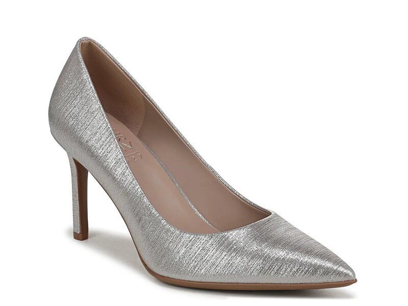 ナチュライザー レディース シューズ パンプス Naturalizer Anna Pump Soft Silver Fabric シルバー