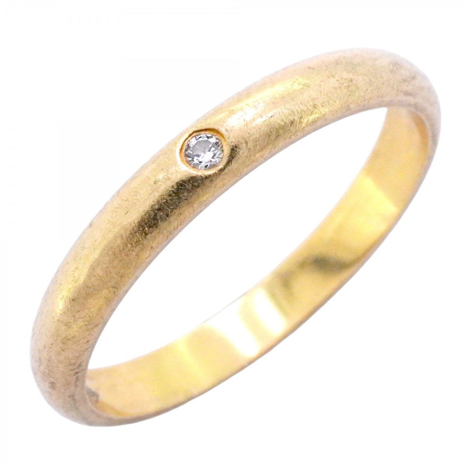 カルティエ(Cartier) カルティエ リング クラシック 1PD 18KYG イエローゴールド ダイヤモンド #50レディース