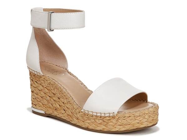 フランコサルト レディース シューズ サンダル Franco Sarto Clemens Espadrille Wedge Sandal Off White オフホワイト