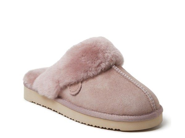 ディアフォームズ レディース シューズ サンダル Dearfoams Fireside Syndey Scuff Slipper Light Pink ピンク