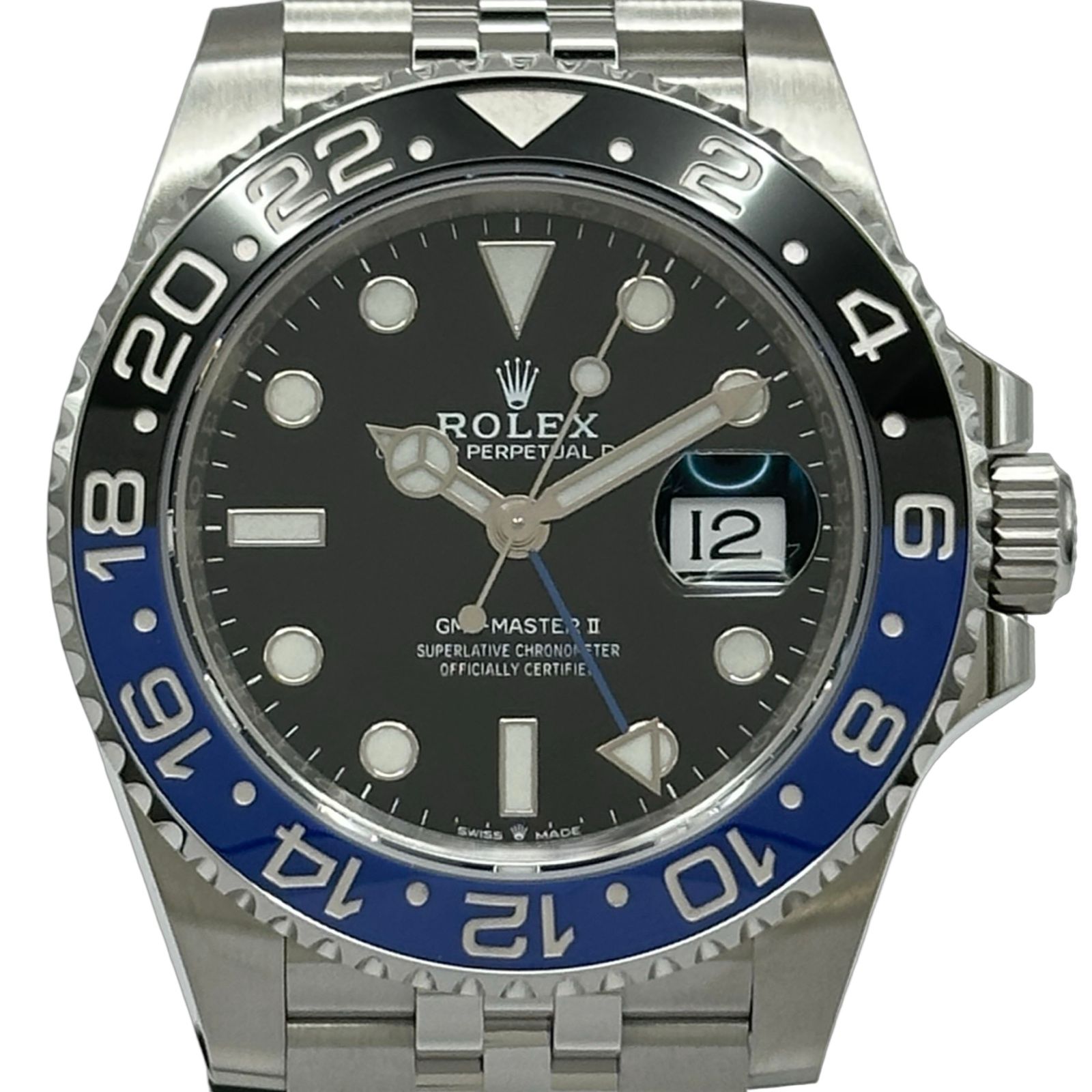 ロレックス ROLEX GMTマスター2 126710BLNR ブラック ステンレススチール 自動巻き メンズ 腕時計